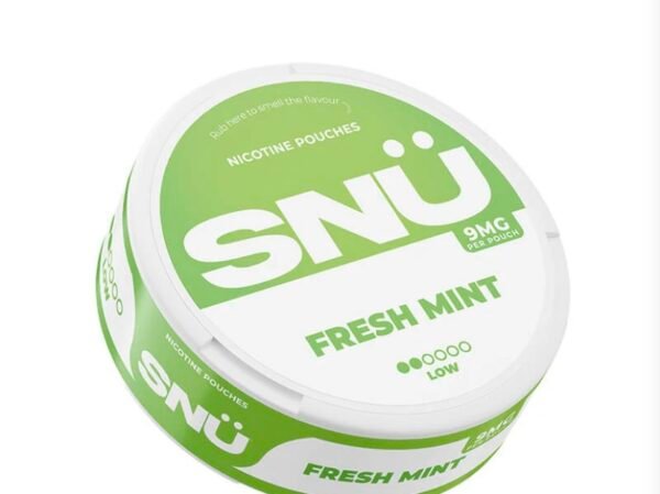 SNU Fresh Mint Nic Pouches by Bar Juice