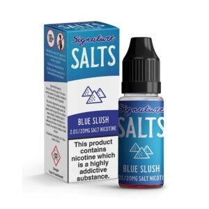 Blue Slush 10ml Nicotine Salt E-Liquid by Signature Salts