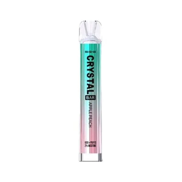 Crystal Bar 600 Puffs Apple Peach Prefilled Vape