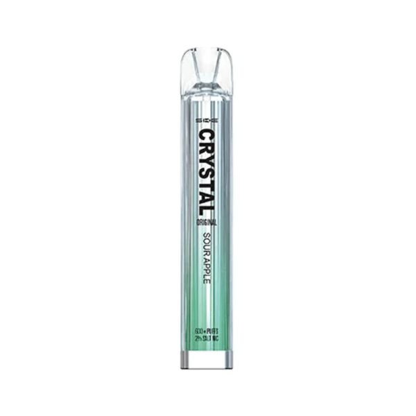 Crystal Bar 600 Puffs Sour Apple Prefilled Vape