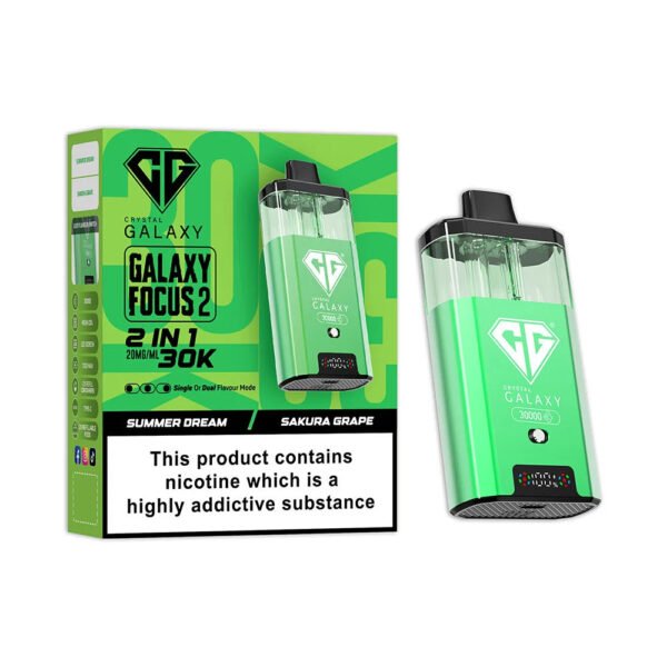 Crystal Galaxy Focus 2 30K Prefilled Pod Kit - Image 32