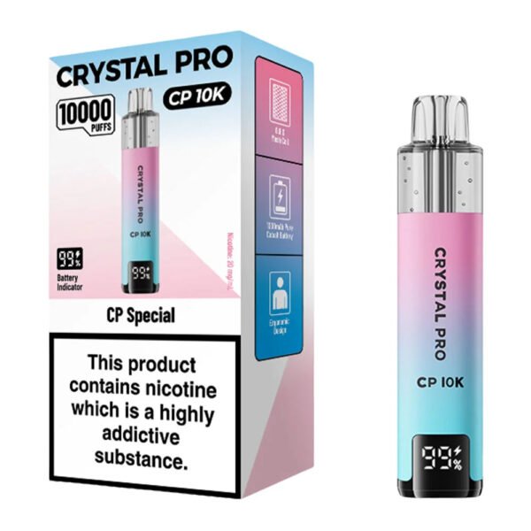 Crystal Pro CP 10K Puffs Prefilled Vape Kit - Image 10