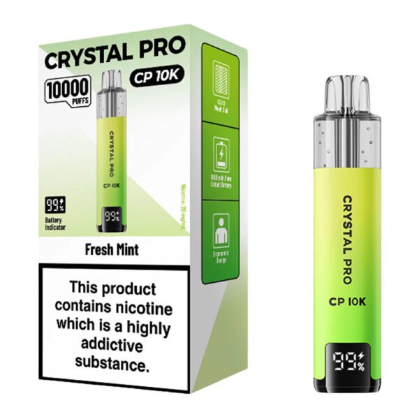 Crystal Pro CP 10K Puffs Prefilled Vape Kit - Image 12