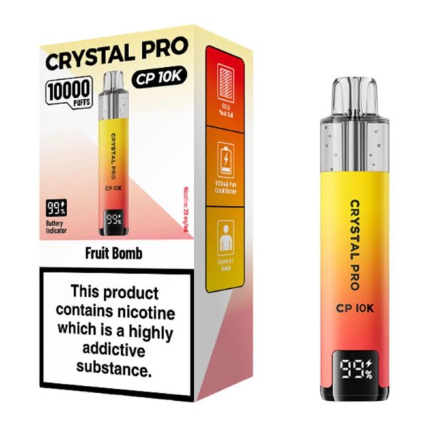 Crystal Pro CP 10K Puffs Prefilled Vape Kit - Image 13