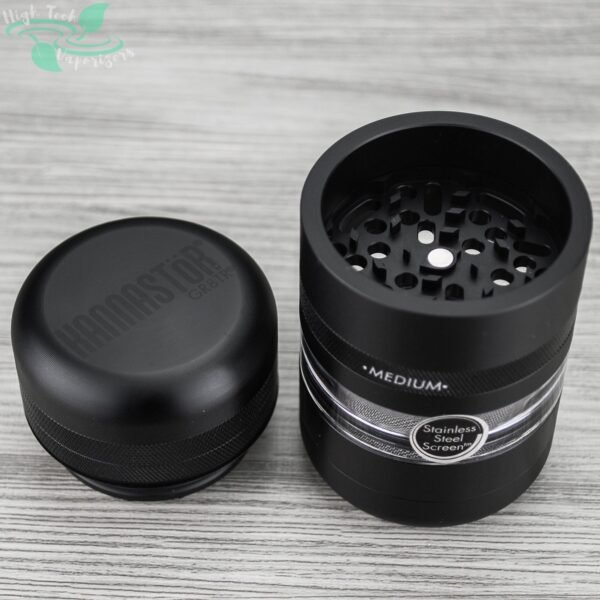 GR8TR® V2 Jar Grinder Matte Black - Image 2
