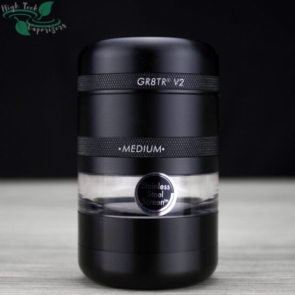 GR8TR® V2 Jar Grinder Matte Black - Image 8