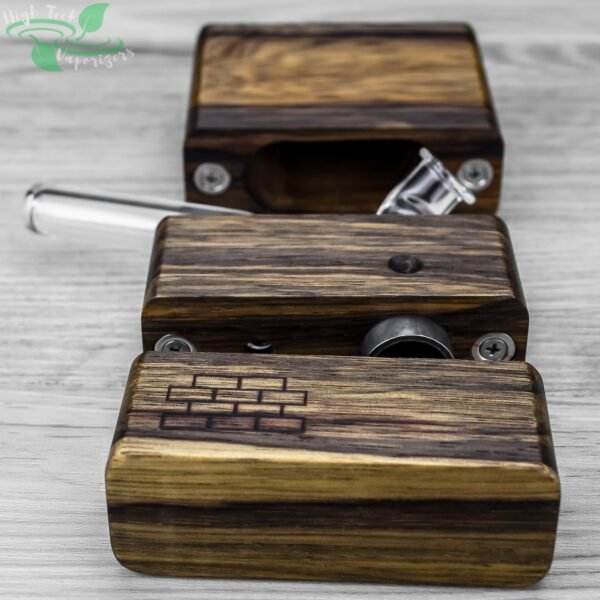 Junior Sticky Brick Flame Powered Extraction Device (Black Limba) - Image 9