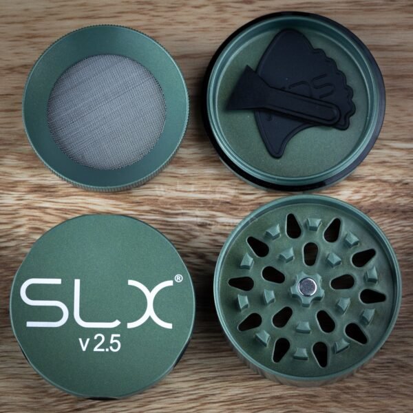 SLX V2.5 Non-Stick Ceramic Coated Herb Grinder - 50mm - Image 3