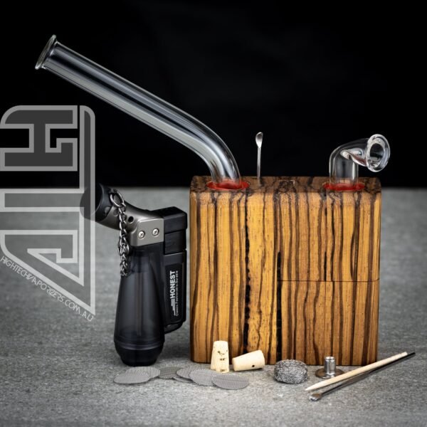 Runt Flame Powered Extraction Device (Zebrawood) - Image 3