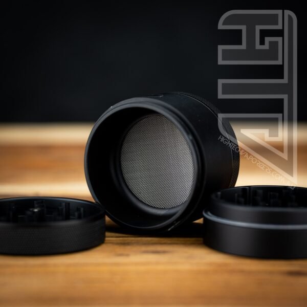 54mm Kannastor 4pc Grinder (Black) - Image 9