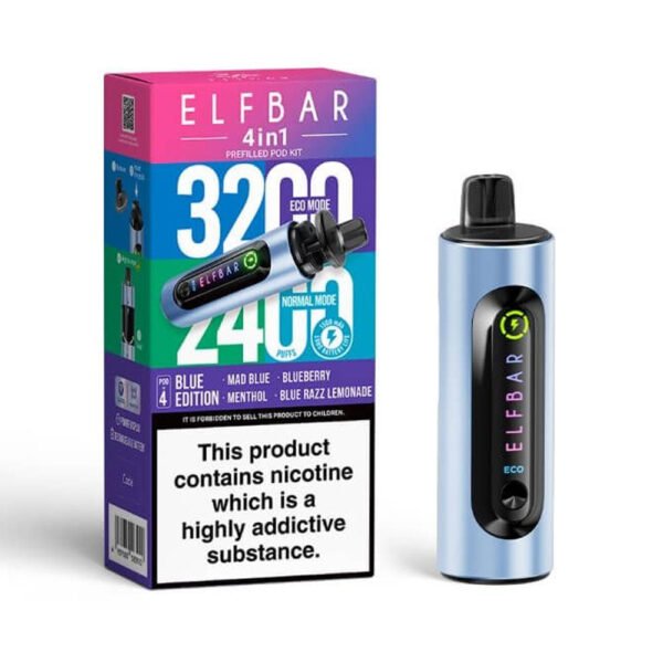 Elf Bar 4 in 1 Prefilled Pod Kit - Image 3