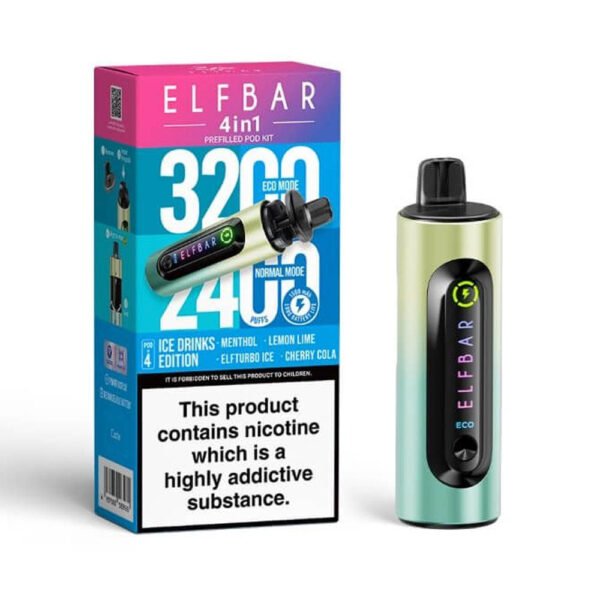 Elf Bar 4 in 1 Prefilled Pod Kit - Image 7