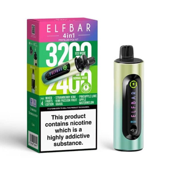 Elf Bar 4 in 1 Prefilled Pod Kit - Image 9