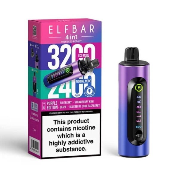 Elf Bar 4 in 1 Prefilled Pod Kit - Image 12
