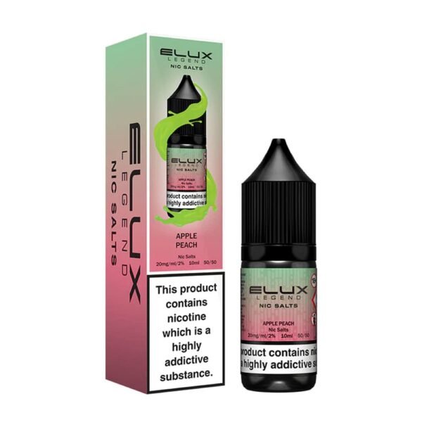 Apple Peach Elux Legend Nic Salt 10ml