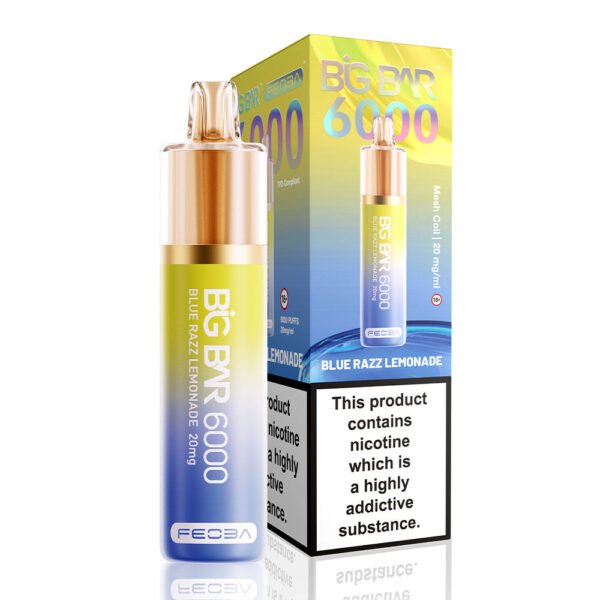 Feoba Big Bar 6000 Puffs Prefilled Vape - Image 5