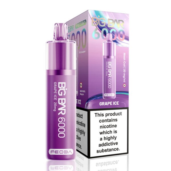 Feoba Big Bar 6000 Puffs Prefilled Vape - Image 8