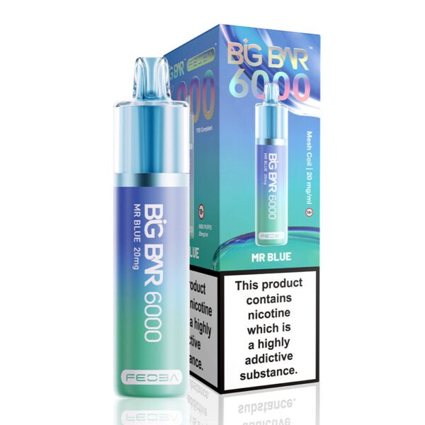 Feoba Big Bar 6000 Puffs Prefilled Vape - Image 13