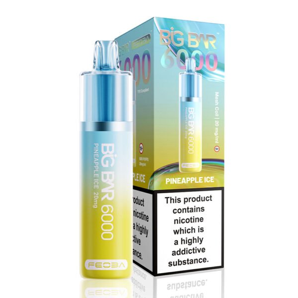 Feoba Big Bar 6000 Puffs Prefilled Vape - Image 14