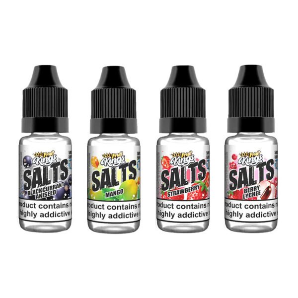 Fruit Kings 10ml Nic Salt E Liquid (Pack of 10)