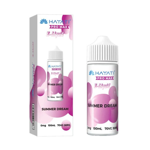 Summer Dream Hayati Pro Max 100ml Shortfill Eliquid 70/30