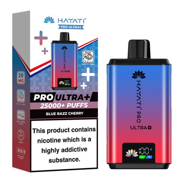 Hayati Pro Ultra Plus 25000 Puffs Prefilled Vape - Image 3
