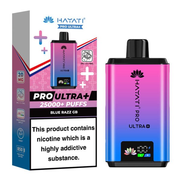 Hayati Pro Ultra Plus 25000 Puffs Prefilled Vape - Image 4
