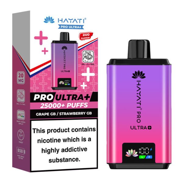 Hayati Pro Ultra Plus 25000 Puffs Prefilled Vape - Image 8