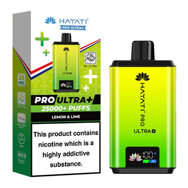 Hayati Pro Ultra Plus 25000 Puffs Prefilled Vape - Image 10