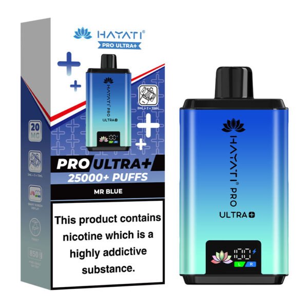 Hayati Pro Ultra Plus 25000 Puffs Prefilled Vape - Image 11