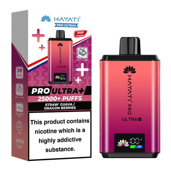 Hayati Pro Ultra Plus 25000 Puffs Prefilled Vape - Image 13