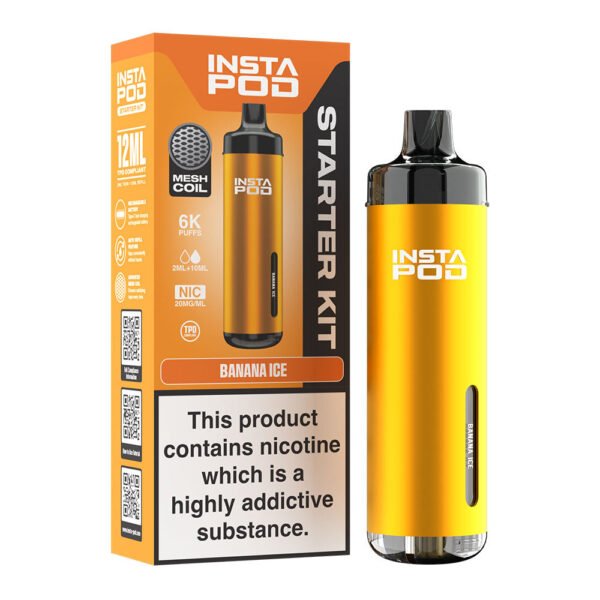 Instapod 6000 Prefilled Vape Kit - Image 2