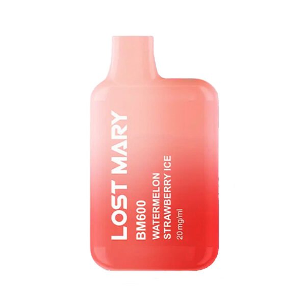 Watermelon Strawberry Ice Lost Mary BM600 Vape