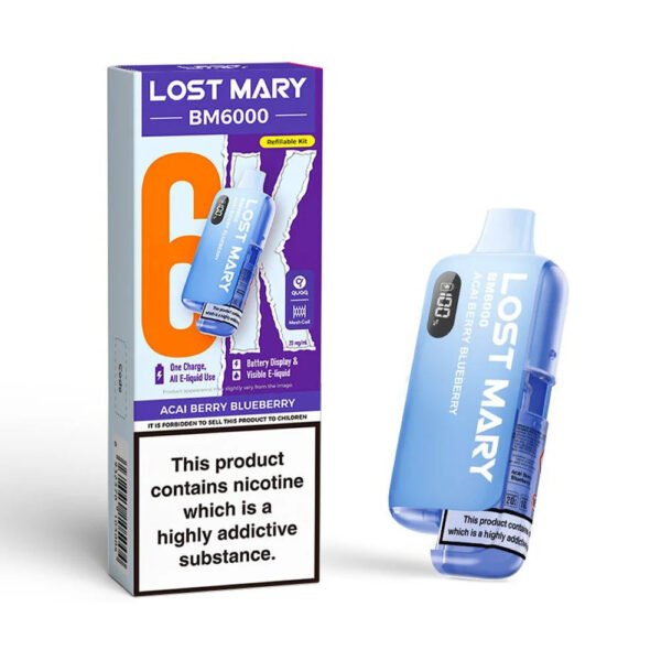 Lost Mary BM6000 Refillable Pod Kit - Image 2