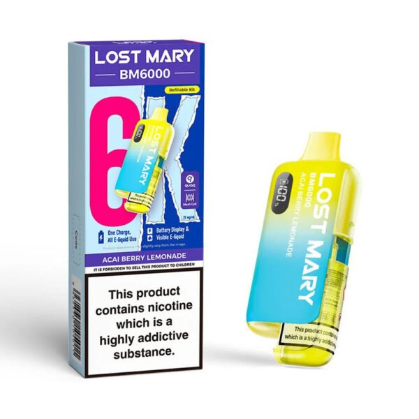 Lost Mary BM6000 Refillable Pod Kit - Image 3