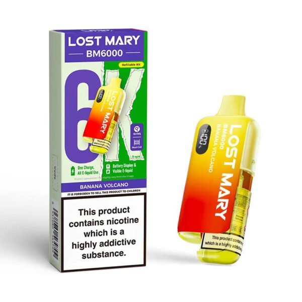 Lost Mary BM6000 Refillable Pod Kit - Image 4