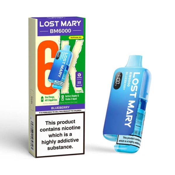 Lost Mary BM6000 Refillable Pod Kit - Image 6