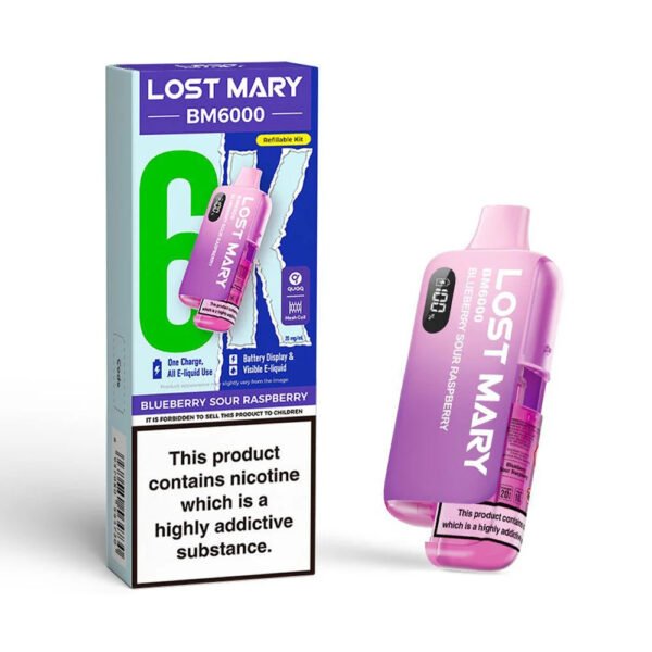 Lost Mary BM6000 Refillable Pod Kit - Image 8