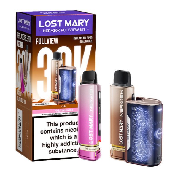 Lost Mary NERA 30K Fullview Refillable Pod Kit - Image 7