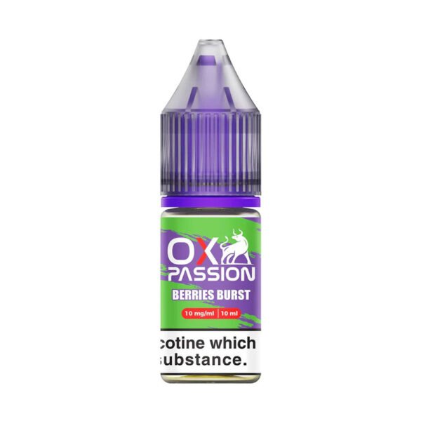 OX Passion 10ml Nic Salt E Liquid (Pack of 10) - Image 2