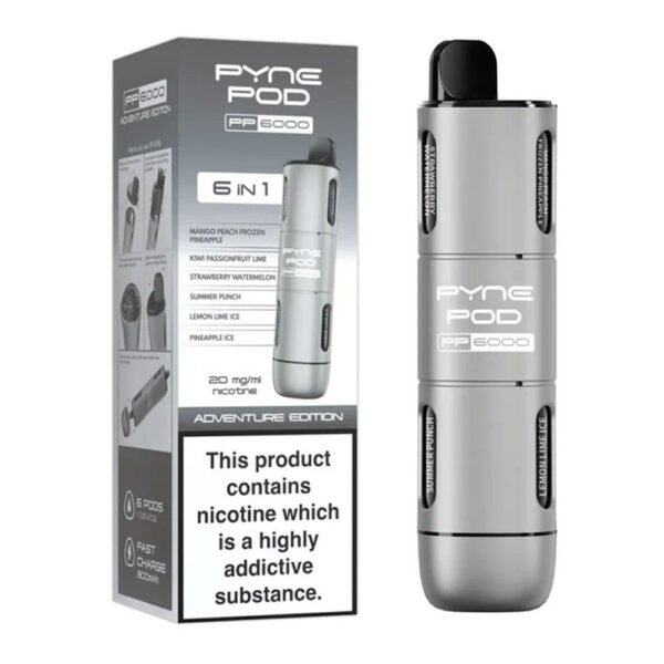 PYNE POD PP6000 6 in 1 Prefilled Vape Kit - Image 2