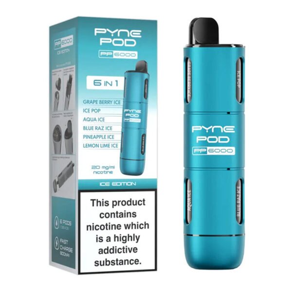 PYNE POD PP6000 6 in 1 Prefilled Vape Kit - Image 8