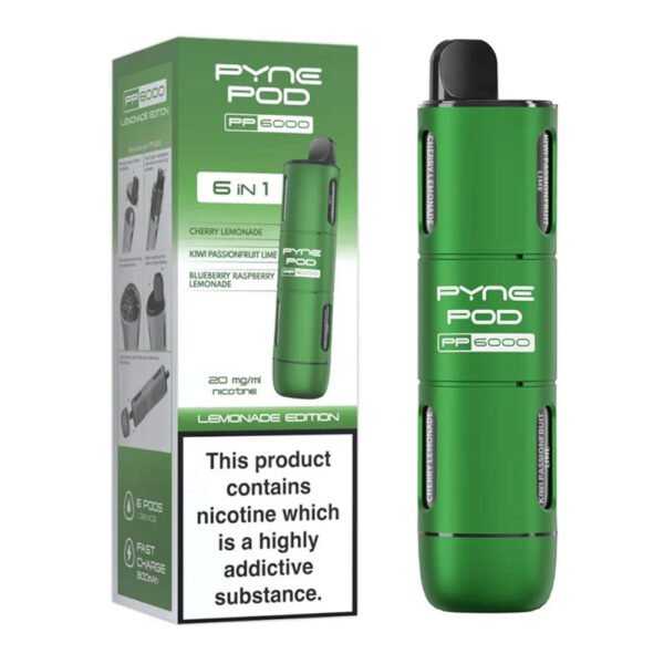 PYNE POD PP6000 6 in 1 Prefilled Vape Kit - Image 9