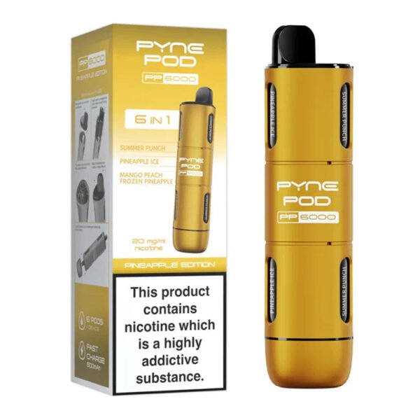 PYNE POD PP6000 6 in 1 Prefilled Vape Kit - Image 11