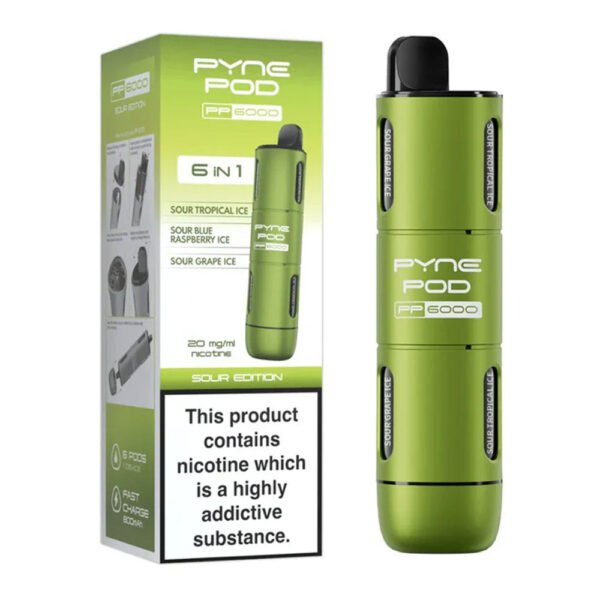 PYNE POD PP6000 6 in 1 Prefilled Vape Kit - Image 12