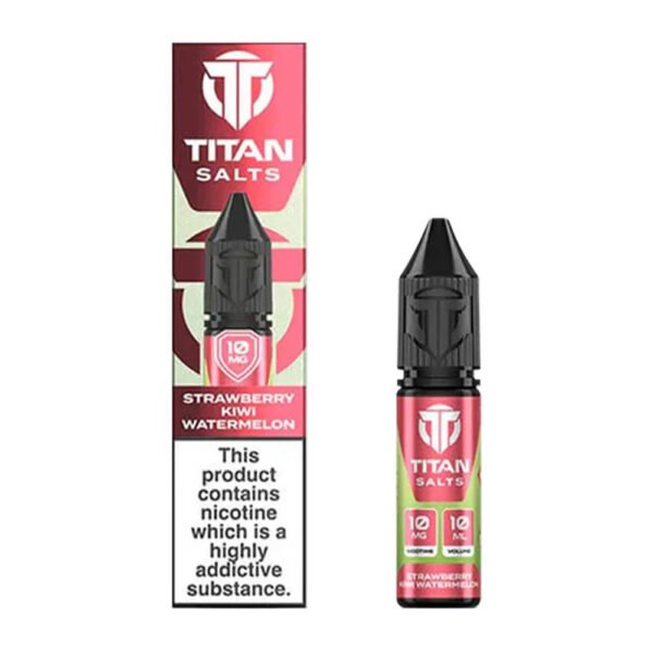 Titan Salts Strawberry Kiwi Watermelon 10ml Nic Salt E Liquid
