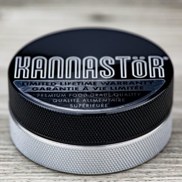 Kannastor 2pc Grinder 5.5cm (Black or Silver & Black) - Image 4