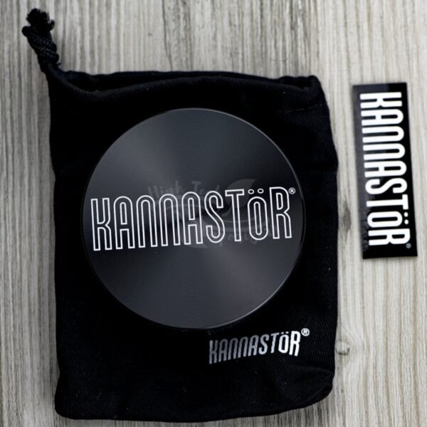 Kannastor 2pc Grinder 5.5cm (Black or Silver & Black) - Image 10